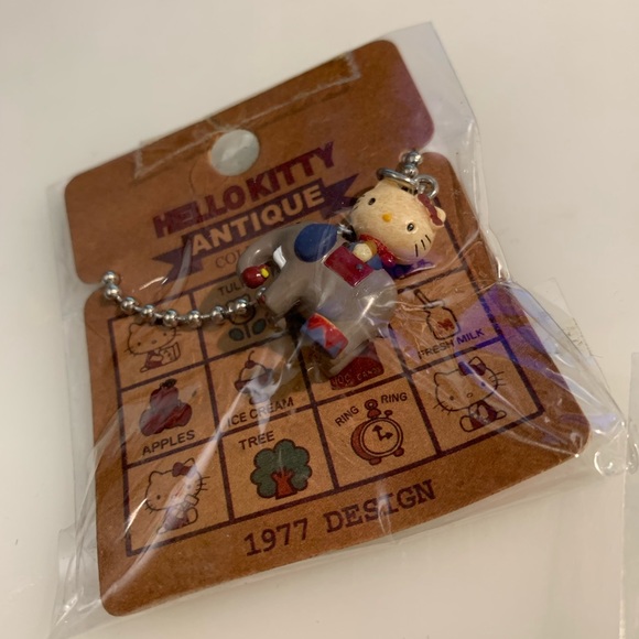 Hello Kitty key chain/ phone charm bundle of 2 new - Picture 2 of 4